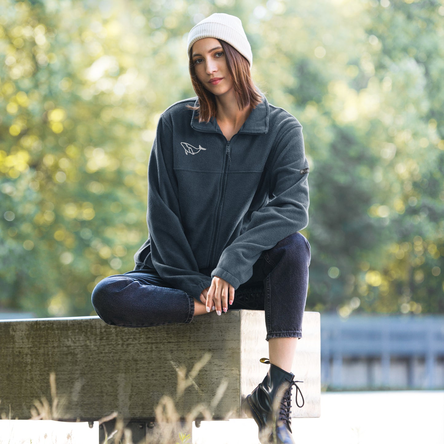 Unisex Columbia fleece jacket - Velora