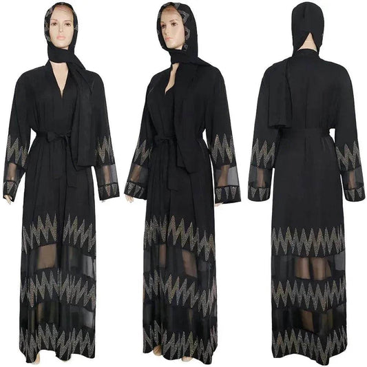 Women's clothing Arab black robe