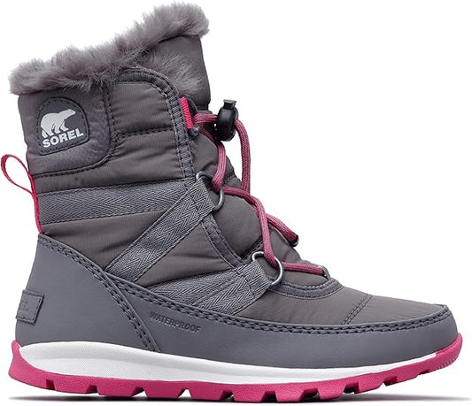 Sorel Youth Whitney Short Lace -32F/-25F Winter Boots Size 3 US Youth - Velora