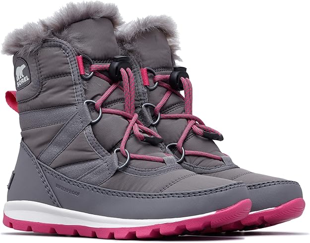 Sorel Youth Whitney Short Lace -32F/-25F Winter Boots Size 3 US Youth - Velora