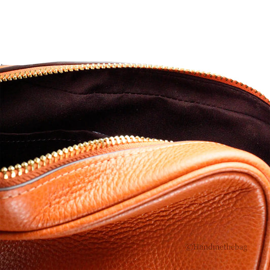 Coach Jamie Mini Sunset Leather Camera Crossbody Bag