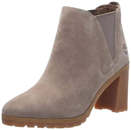 Timberland Womens Allington Mid Chelsea Boot Taupe Suede 8.5 Wide
