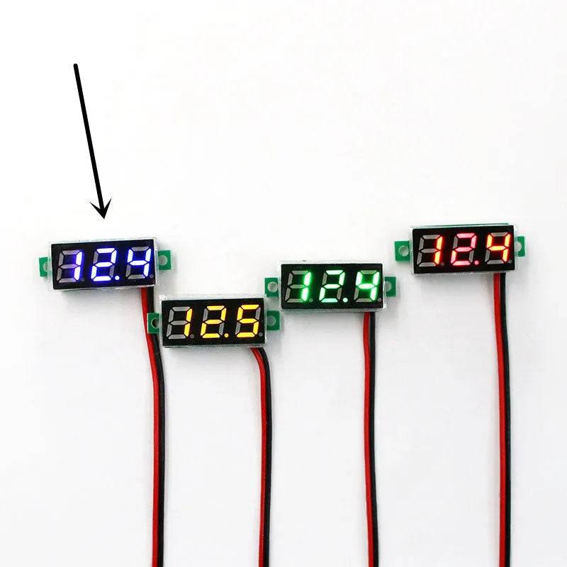 0.28 Ultra-small DC Voltmeter Digital LED Display Adjustable - Velora