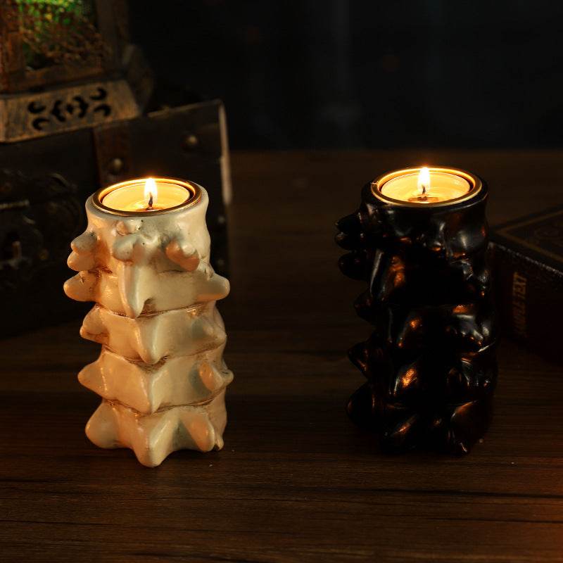 Halloween Heart Candlestick Decoration Horror Decoration Props - Velora