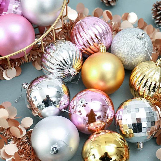 34 Christmas Ball Set 4cm Christmas Ornaments - Velora