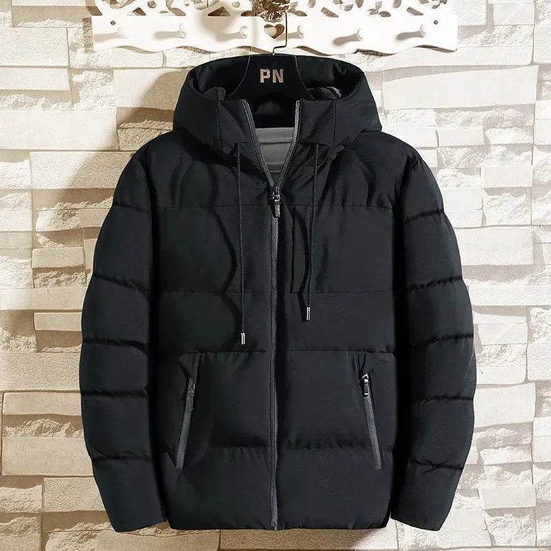 New Casual Hooded Thick Warm Down Padded Jacket - Velora