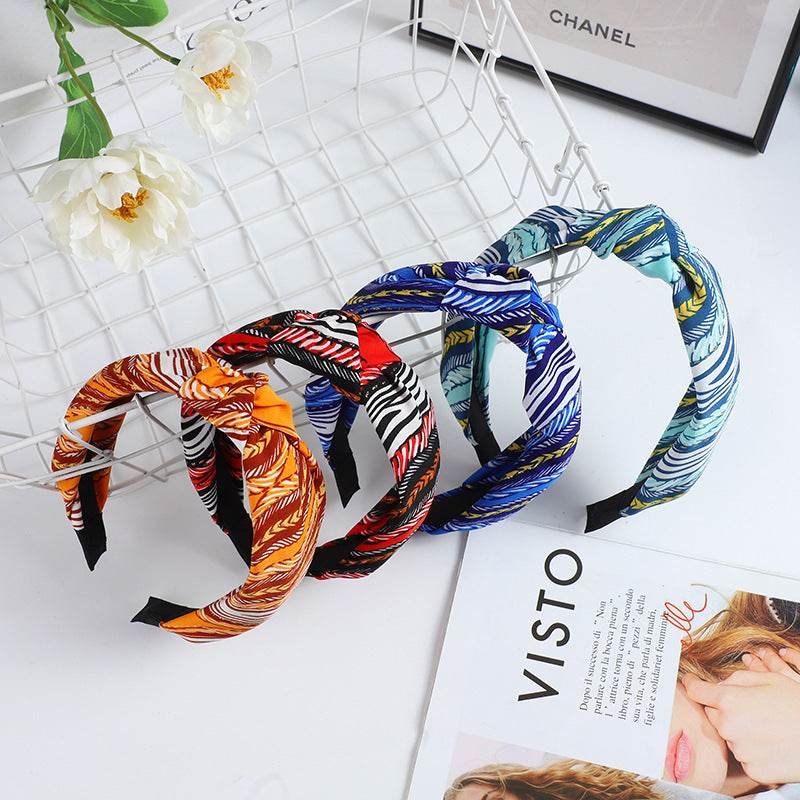 Cute Top Knot Headband for girls and Women - Velora