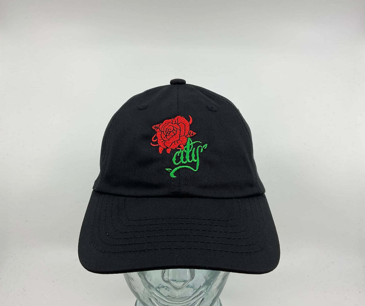 OG RoseCity Logo Dad Cap 6J770M - Velora