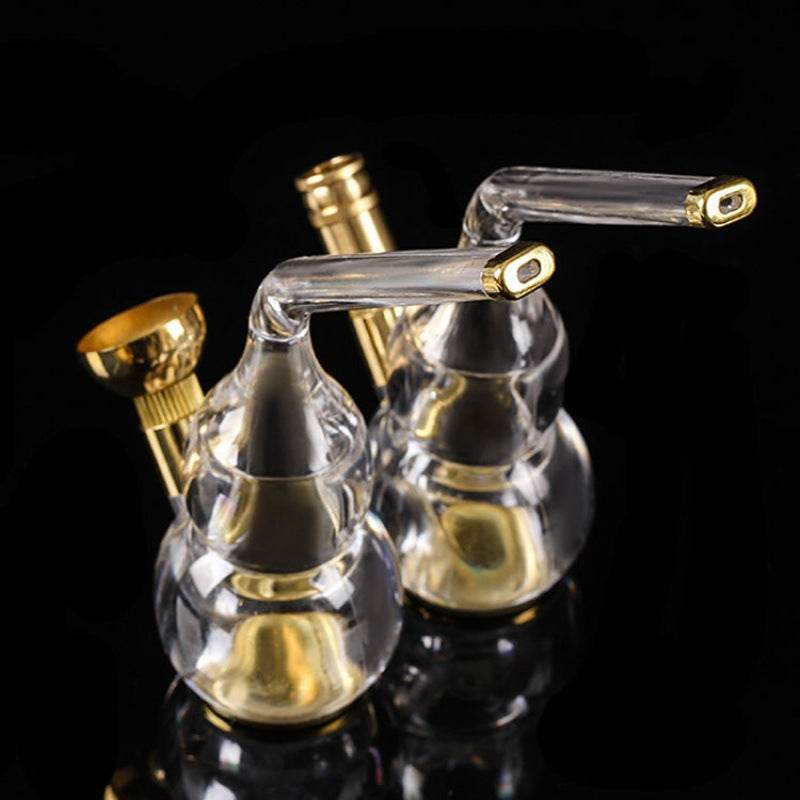 Transparent glass hookah - Velora