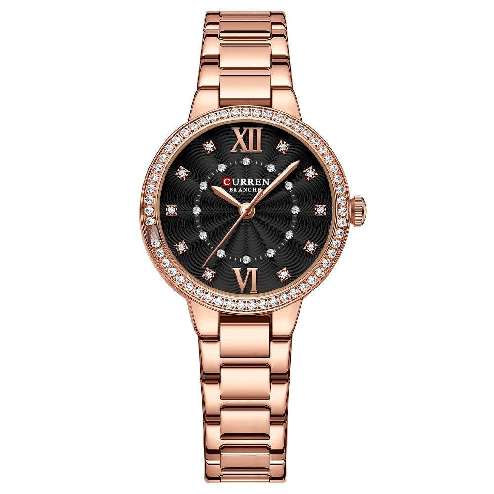 Fashion Casual Steel Strap Women's Watch