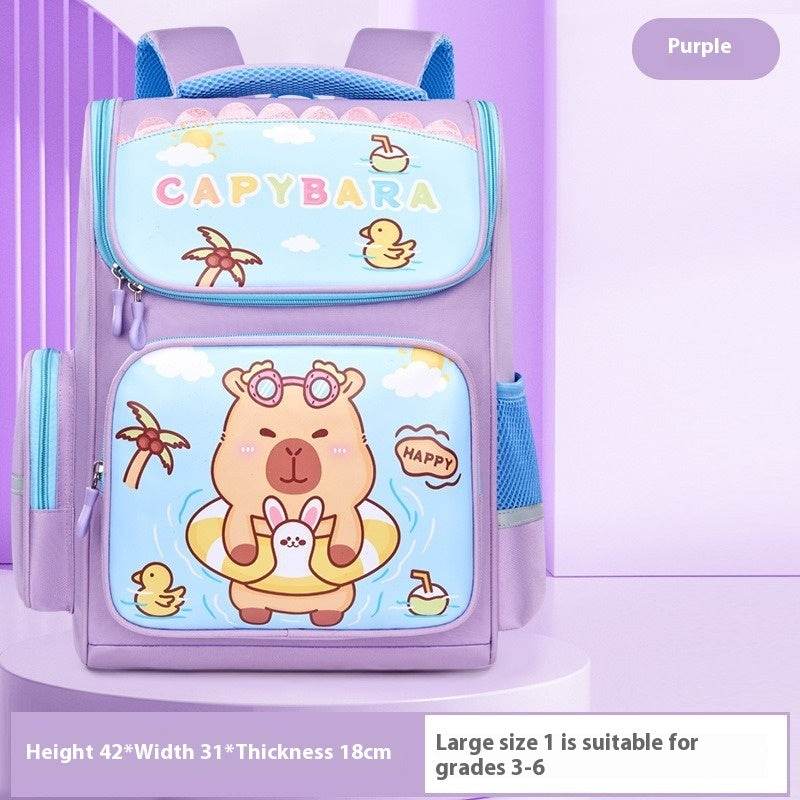 Capabala Kids Schoolbag – Large Capacity & Cute Design - Velora