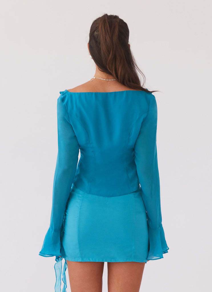New Sexy Tassel Lace Long-sleeved Hip Skirt Suit - Velora