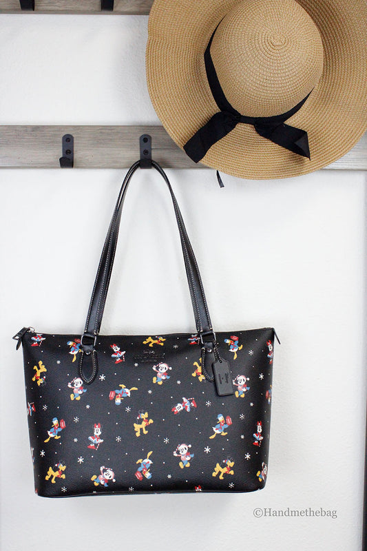 Coach X Disney (CM189) Holiday Print Gallery Bag