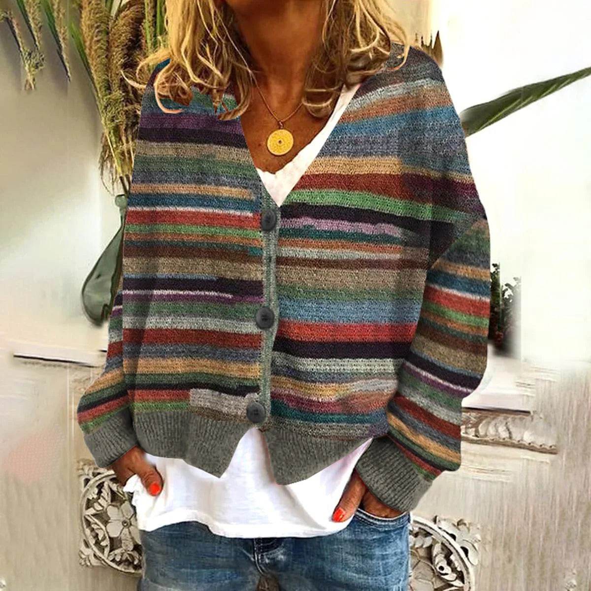 Printed Women's Sweater - Velora