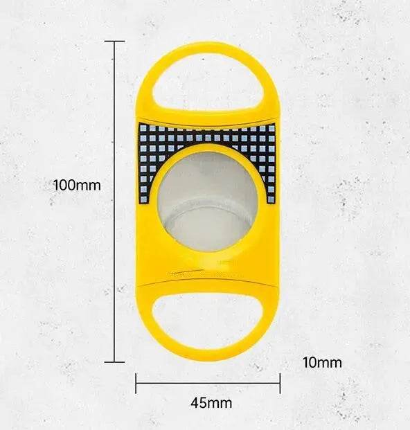3pcs Cigar Cutter and Punches Set V-Cut Sharp Stainless Steel Scissors - Velora