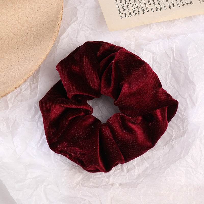 Fashion Velvet Scrunchies for Hair Ponytail Holder - Velora