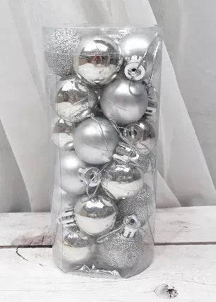 Christmas Decoration Shiny Matte Christmas Ball - Velora
