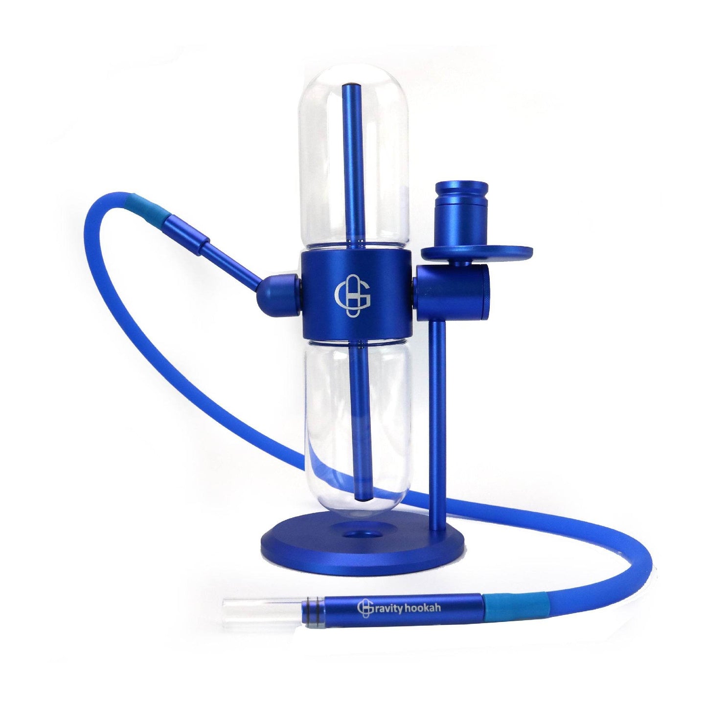 New Transparent Glass Gravity Hookah - Velora
