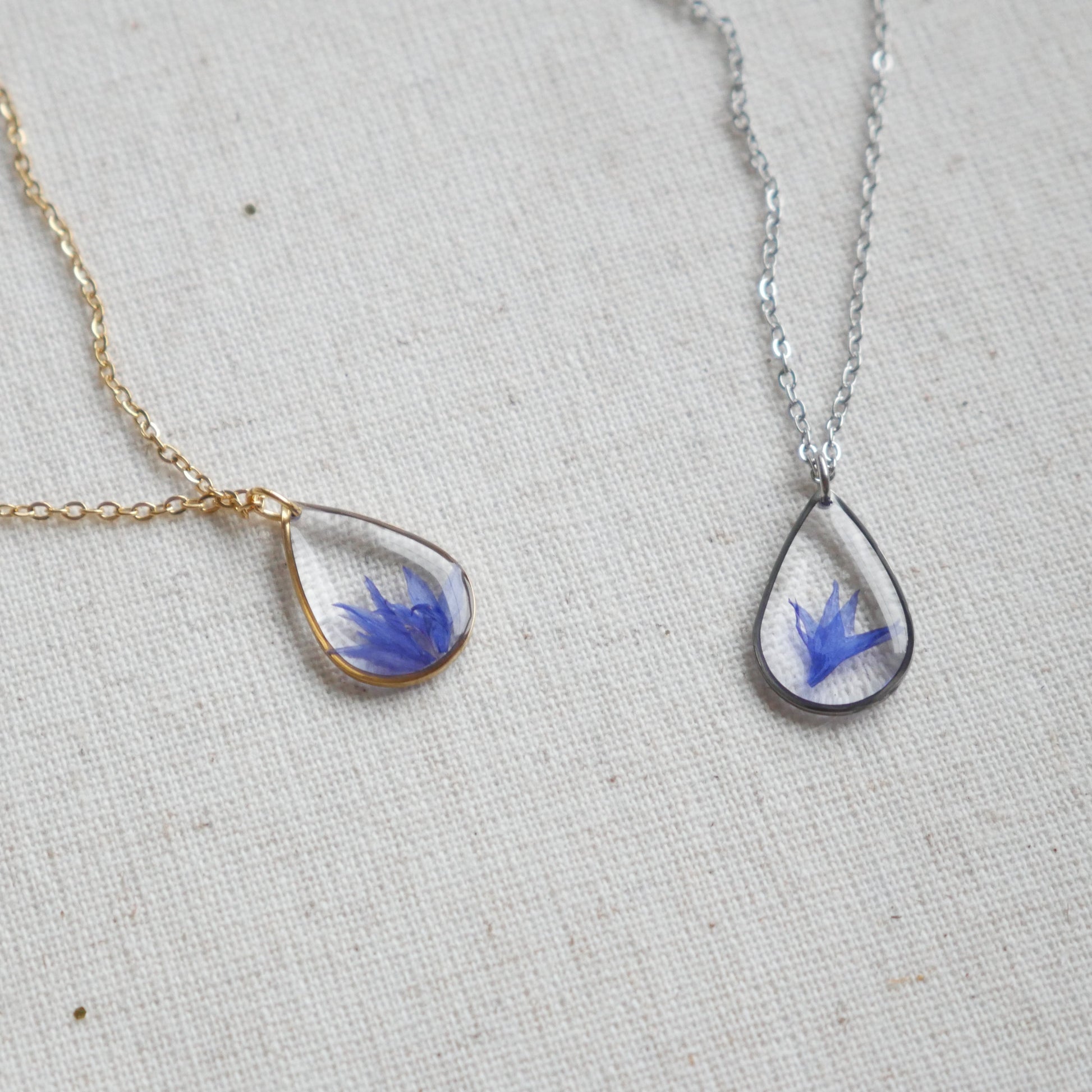 Collier Blu - goute (moyen) - Velora