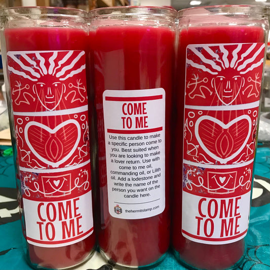 7 Day Candle - Come to Me The Hermit's Lamp