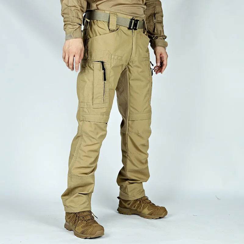 P40 Tactical Knee Pads Men Cargo Pant Trousers Training Military Fans Wear-resistant Breathable Multi-pocket - Velora