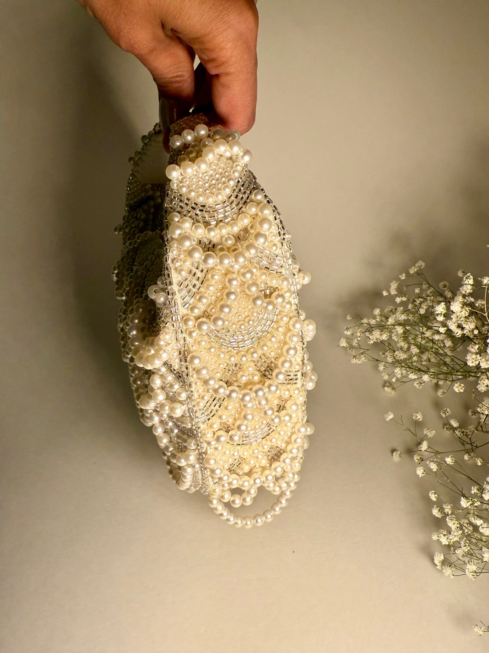 The Mystic Pearl Clutch - Velora Luxury Fashion