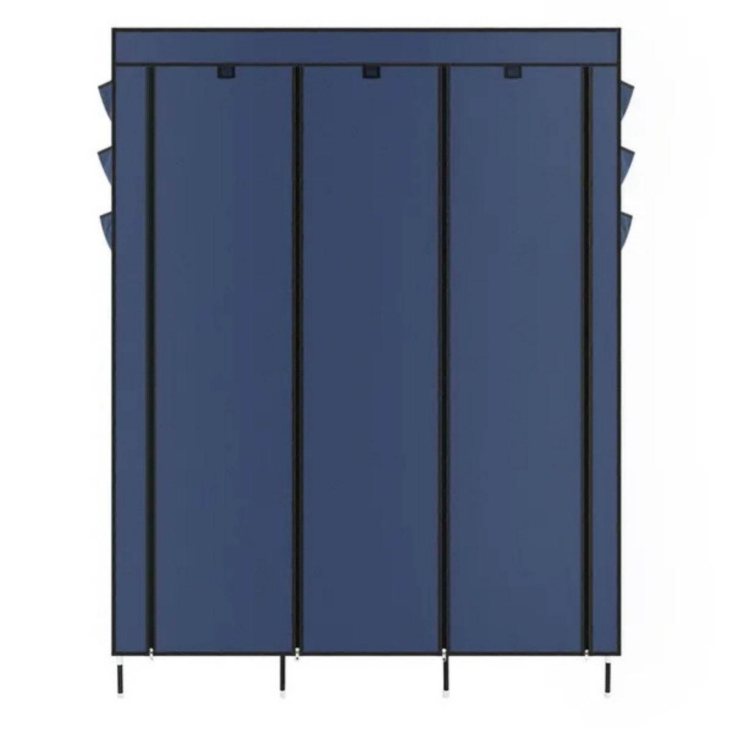 69 Wardrobe Portable Closet Storage Organizer Clothes Non-woven Fabric Wardrobe - Velora