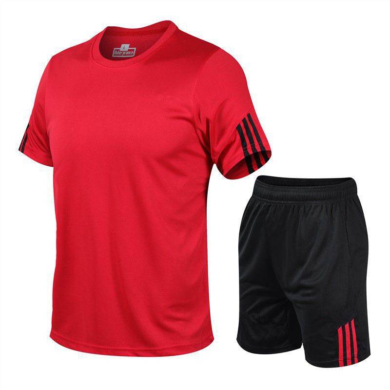 2pcs Men's Sportwear Soccer Football Active wear Fitness wear for men - Velora