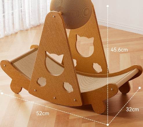 Creative Sisal Mat That Won't Shed Crumbs Cat Scratch Board - Velora