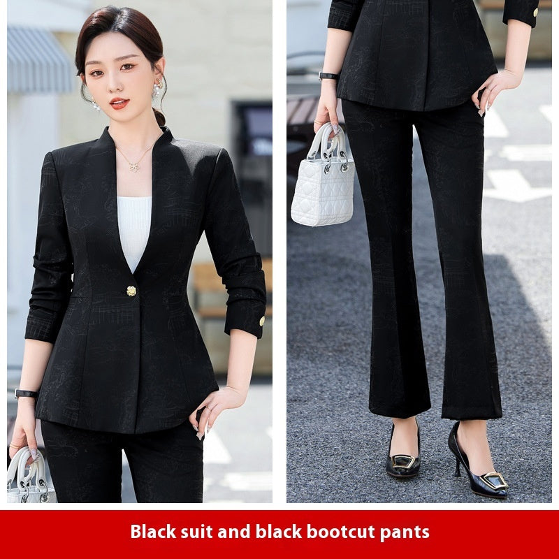 Female Autumn And Winter Long Sleeves Fashionable Suit