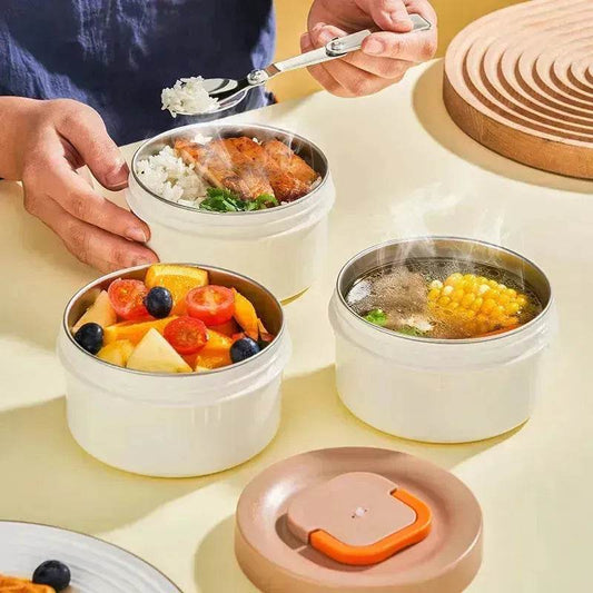 304 Stainless Steel Large Capacity Vacuum Thermal Insulated Lunch Box - Velora
