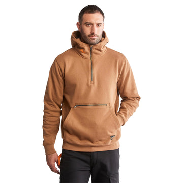 Timberland PRO Mens Honcho HD Pullover Hooded Sweatshirt Dark Wheat Medium