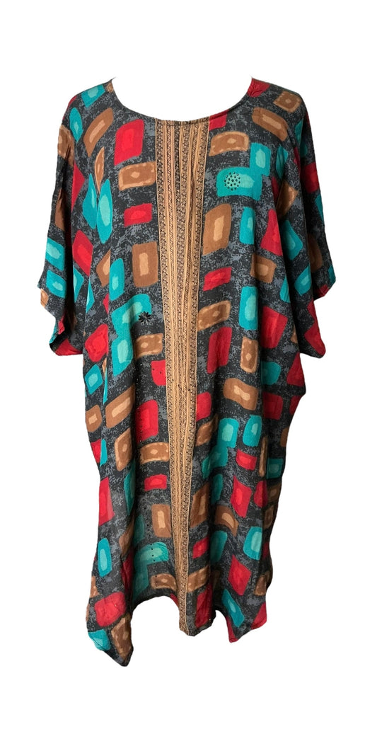 PRC7286 Avatar Pure Silk Waterfall Top - Velora