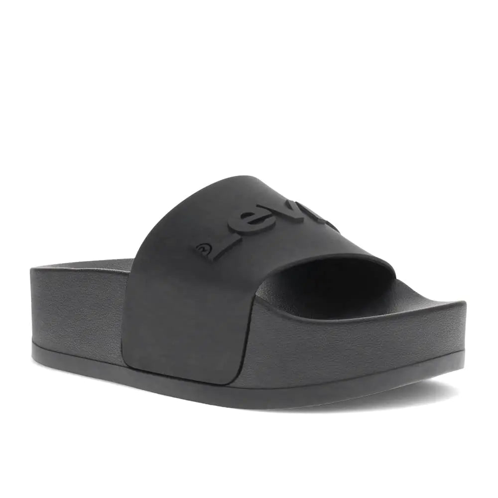Levi's Women's Black Slide Sandals Size 9