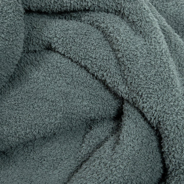 Dark Forest Solid Double Layered Print Extended Throw