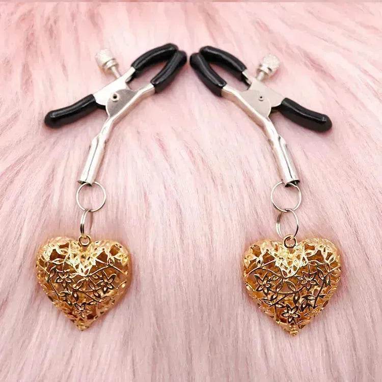 Love Chain Sex Toys Bell For Women Nipple Clamp Anal Plug - Velora