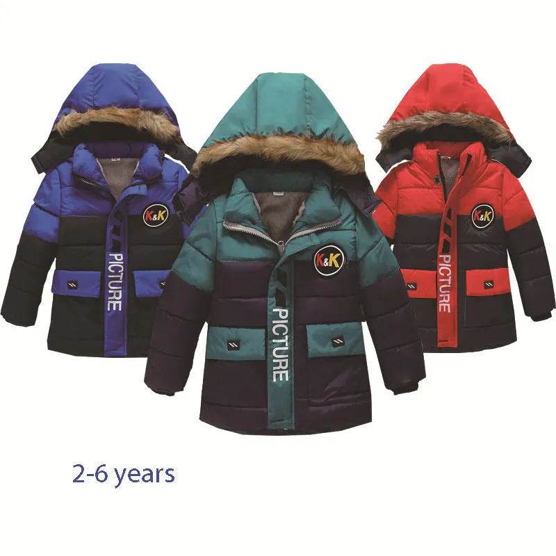 Children's Boys' Thickening Coat - Velora