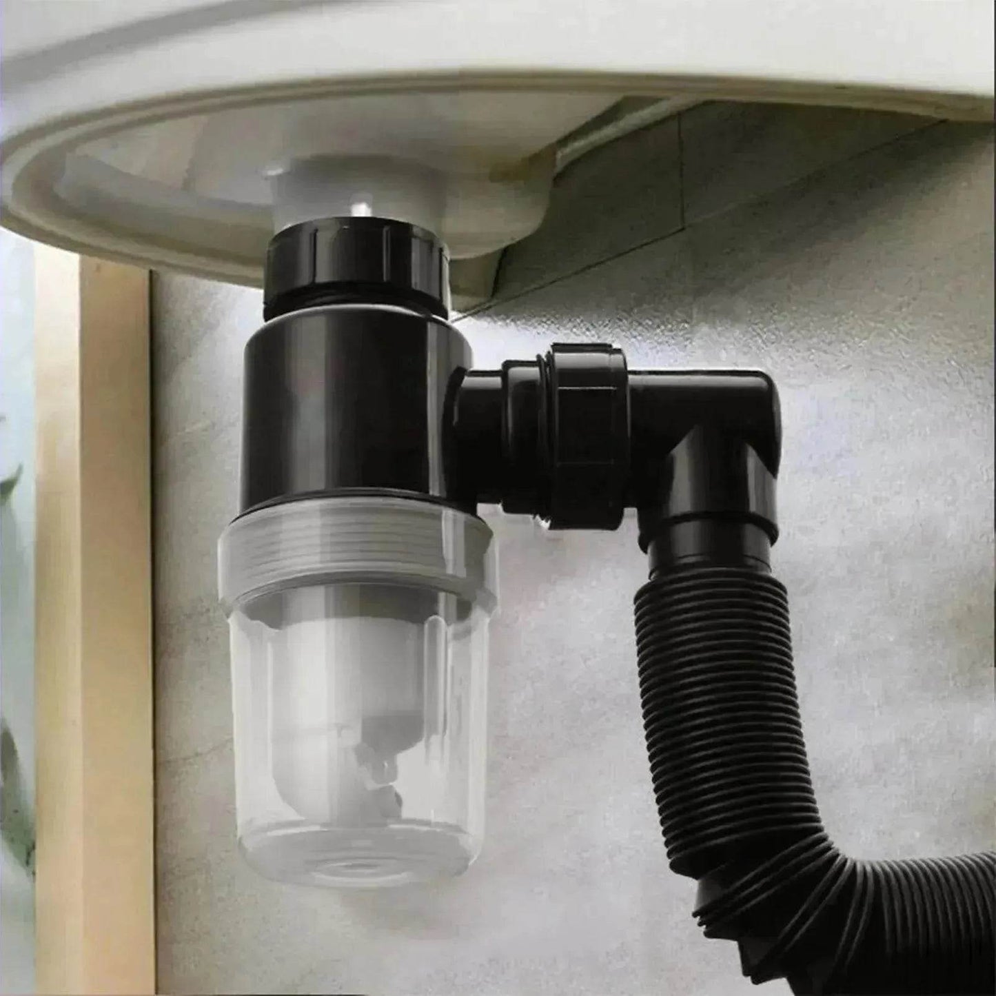 Universal Kitchen Bathroom Sink Drain Pipe Set Retractable Sewer Drainage Water Hose Wash Basin Drainer Plumbing Fittings. - Velora