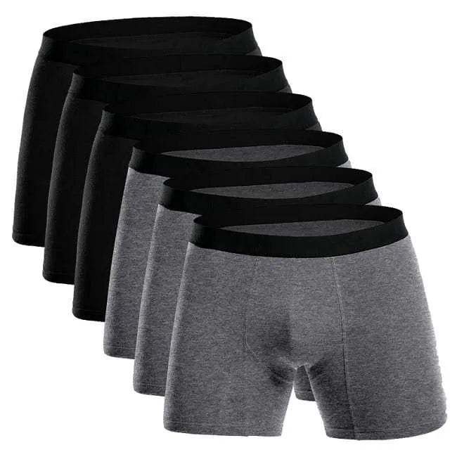 Men's Underwear Cotton Plus Size Men's Boxer Briefs - Velora