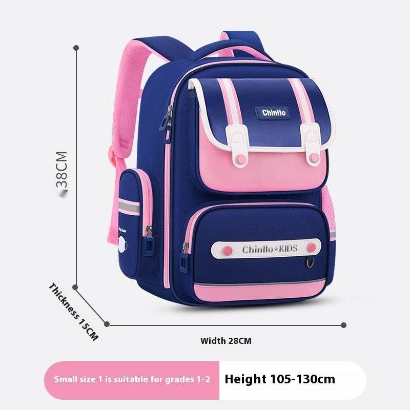Primary School Schoolbag Grade Super Lightweight Large Capacity - Velora
