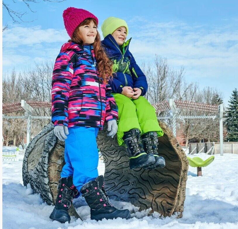Kamik Boys The LUKE 4 Winter Boots for Kids & Youth -40C/F Rated - Made in Canada! - Velora