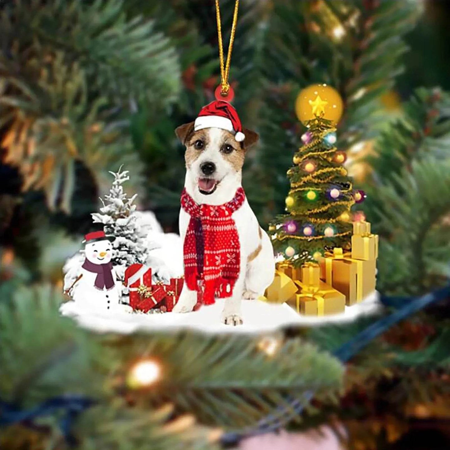 Christmas Family Puppies Decorate Trees With Lights - Velora