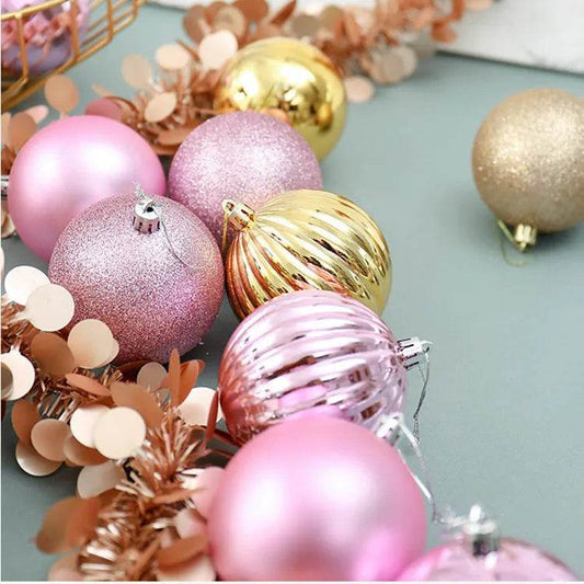 34 Christmas Ball Set 4cm Christmas Ornaments - Velora