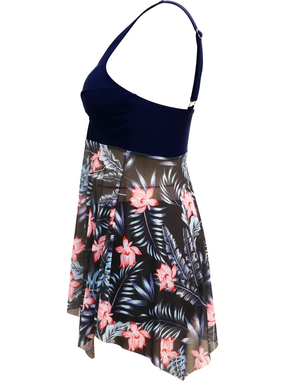 Printed Wide Strap Two-Piece Swim Set - Velora