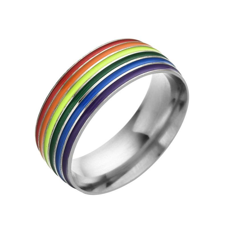 Bisexual Pride Stainless Steel Ring Europe - Velora