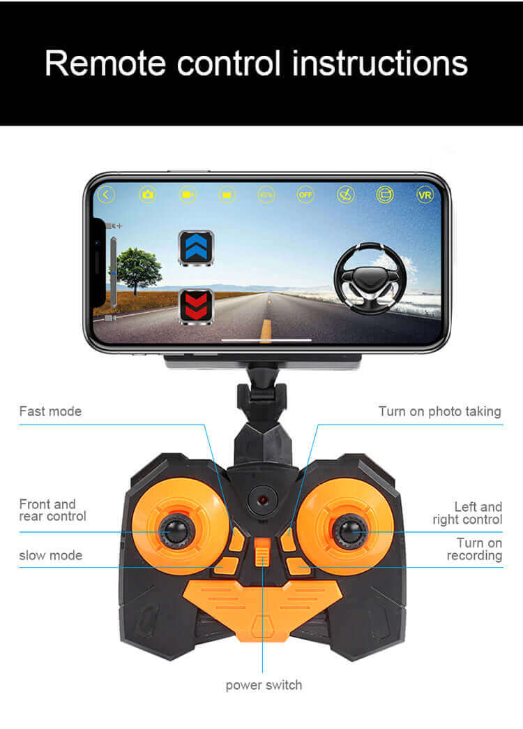 1:18 RC Car with 720P HD Camera - WiFi FPV Climbing SUV Toy | KidsToyLover - Velora Luxury Fashion