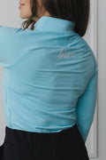 1/4 Zip Long Sleeve WOMENS - Velora Luxury Fashion