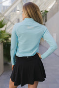 1/4 Zip Long Sleeve WOMENS - Velora Luxury Fashion
