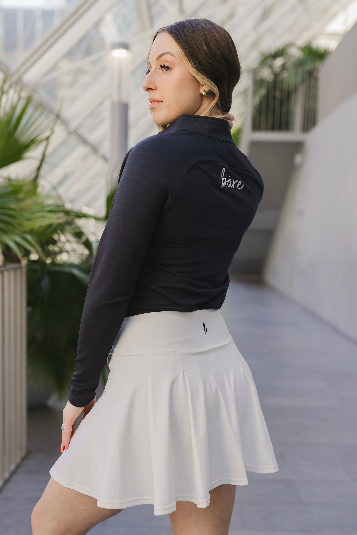 1/4 Zip Long Sleeve WOMENS - Velora Luxury Fashion