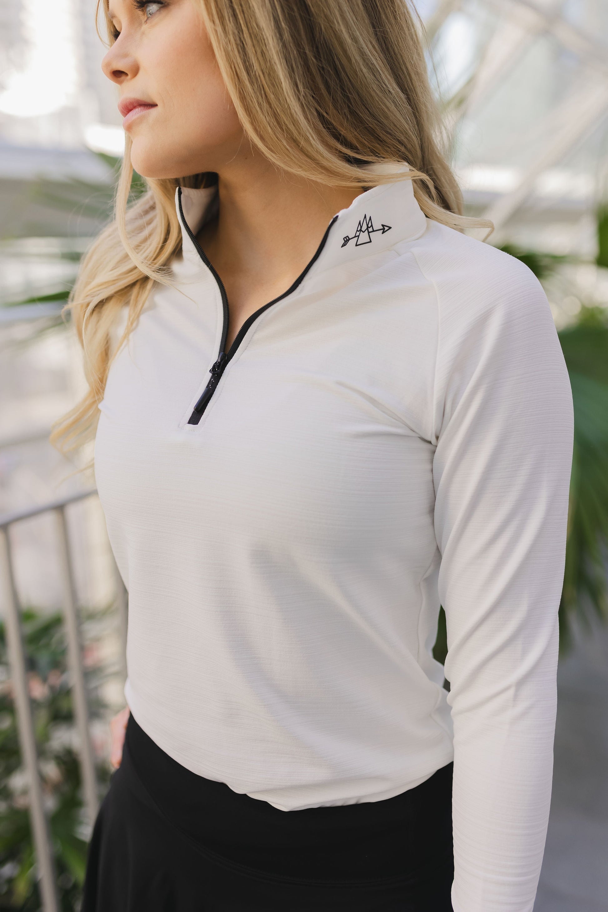1/4 Zip Long Sleeve WOMENS - Velora Luxury Fashion